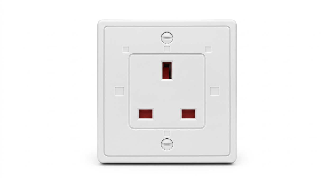 Goldmedal 16A 3-Pin Shuttered Socket